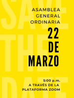 I ASAMBLEA GENERAL ORDINARIA 2021
